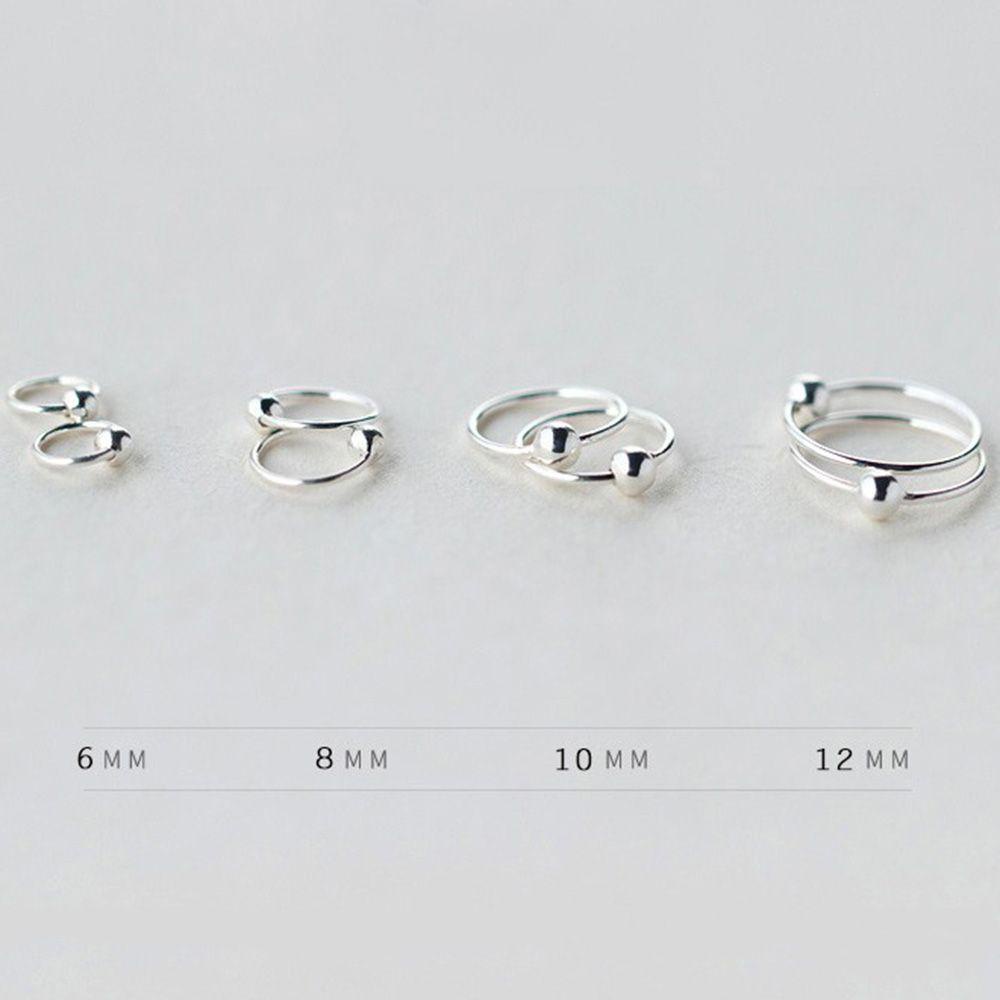 Khuyên Tai Tròn Nhỏ 6mm / 8mm / 10mm / 12mm