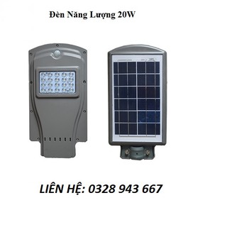 ĐÈN LIỀN THỂ NĂNG LƯỢNG MẶT TRỜI 20W