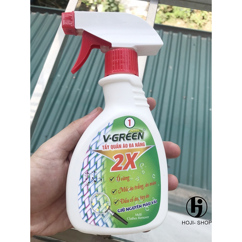Tẩy Quần Áo Đa Năng V-GREEN 300ml