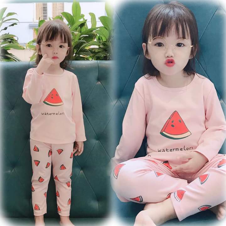 Bộ Hoa Quả Kute QATE137 cho bé 8-18kg | BigBuy360 - bigbuy360.vn