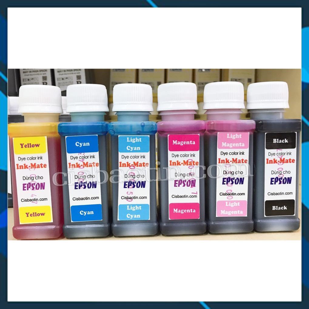 MỰC IN EPSON DYE INK MATE HÀN QUỐC LỌ 100ML MỖI MÀU
