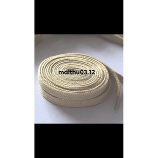 [FREESHIP ĐƠN TỪ 50K]Dây giày RickOwen màu ngà ( Ảnh thật phía sau)
