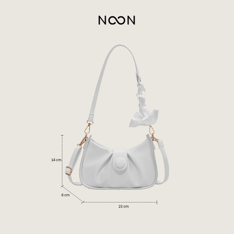 Túi xách nữ, đeo chéo NOON phối dây nơ NB37