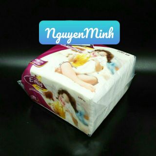 Combo 10 bịch giấy ăn Emos Premium lớn 100 tờ