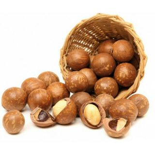 Hạt macca sấy nứt vỏ 1kg