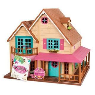 Đồ Chơi LIL WOODZEEZ Mô hình Ngôi nhà gỗ ấm áp WZ6548Z