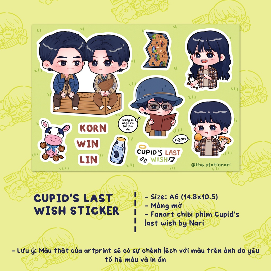 Sticker Fanart Cupid's Last Wish by The Stationari