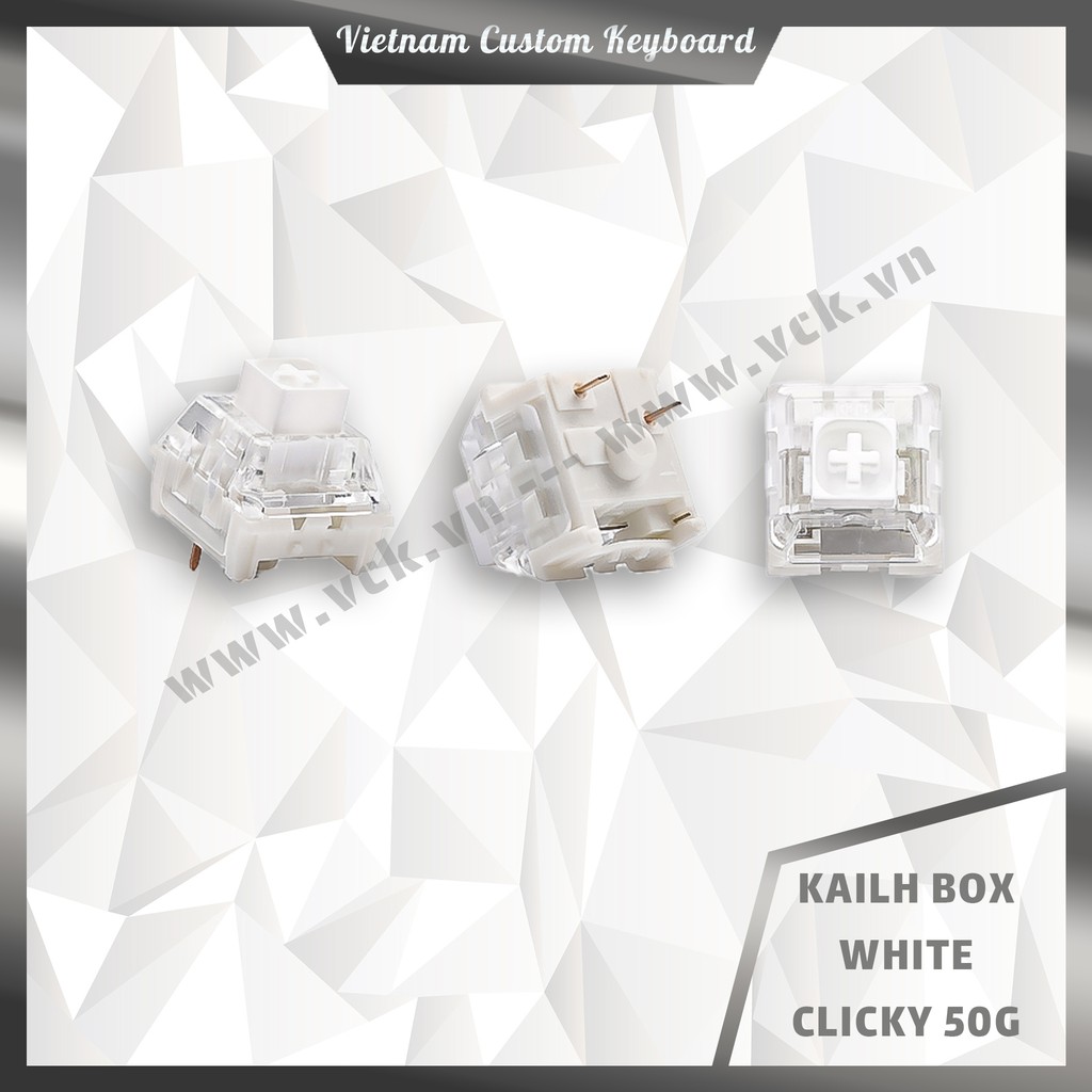 7 Loại Kailh Box Switch Cơ Bản | Kailh Box Heavy | Gateron Akko Cherry Jwick KTT | VCK