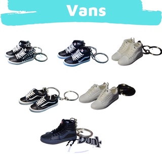 Móc khoá sneaker 3D hình chiếc giầy, mô hình giầy mini Vans tỉ lệ 1:6