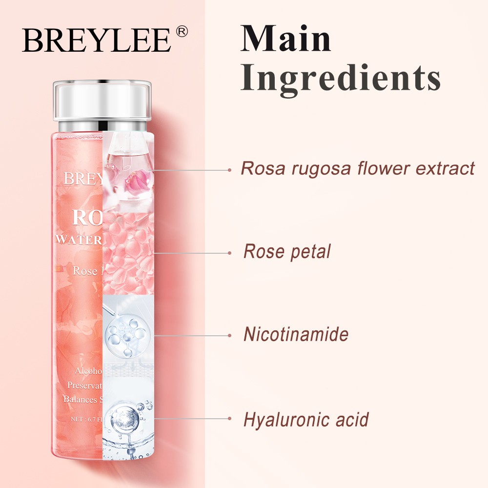 Nước Hoa Hồng BREYLEE Dưỡng Da 100ml