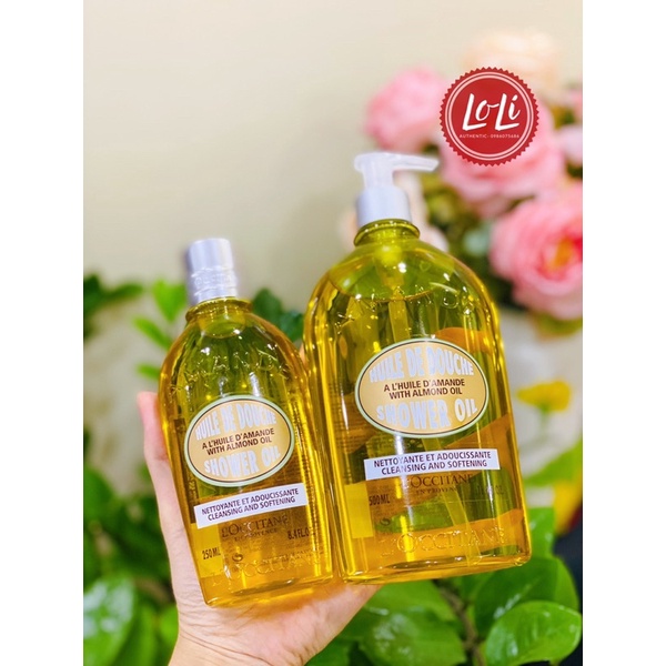 [Made in France] Loccitane Sữa Tắm Loccitane Almond Shower Oil - 250ml 500ml