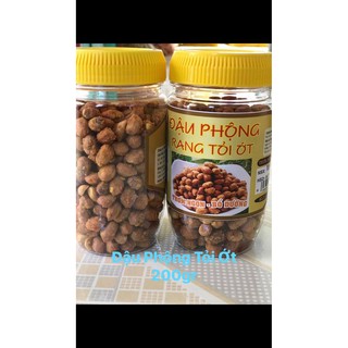 ĐẬU PHỘNG RANG TỎI ỚT (LẠC RANG TỎI ỚT) – ĐẶC SẢN BA MIỀN – HŨ 200GR