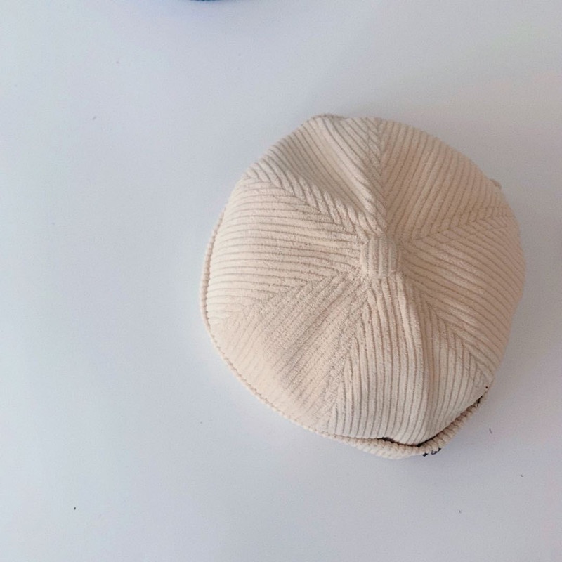 Mũ Beanie Vải Nhung Thêu Chữ Phong Cách Hip Hop Thời Trang Cá Tính