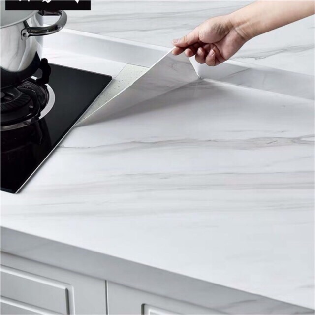 5m decal dán mặt bàn, kệ bếp keo sẵn khổ 60cm