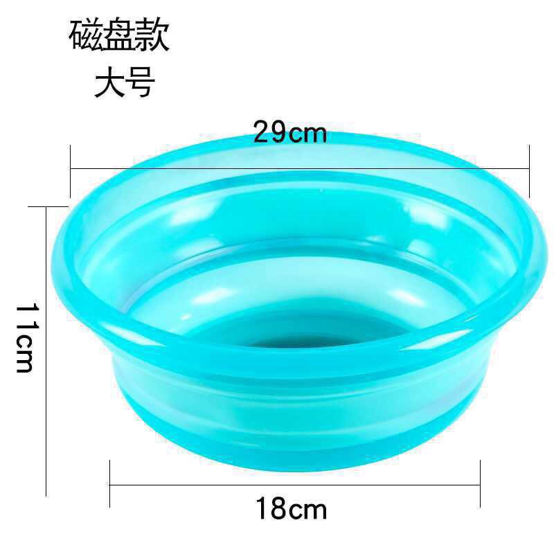 Thau  Trộn Mồi Silicon gấp gọn siêu bền