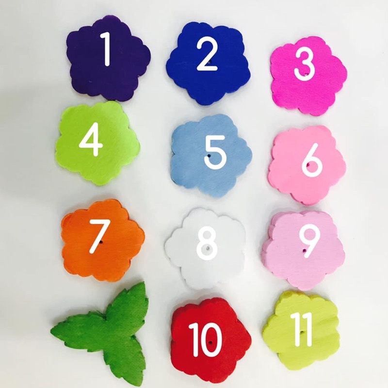 COMBO 10 BỘ HOA GIẤY LỤA ( ĐỦ MÀU)