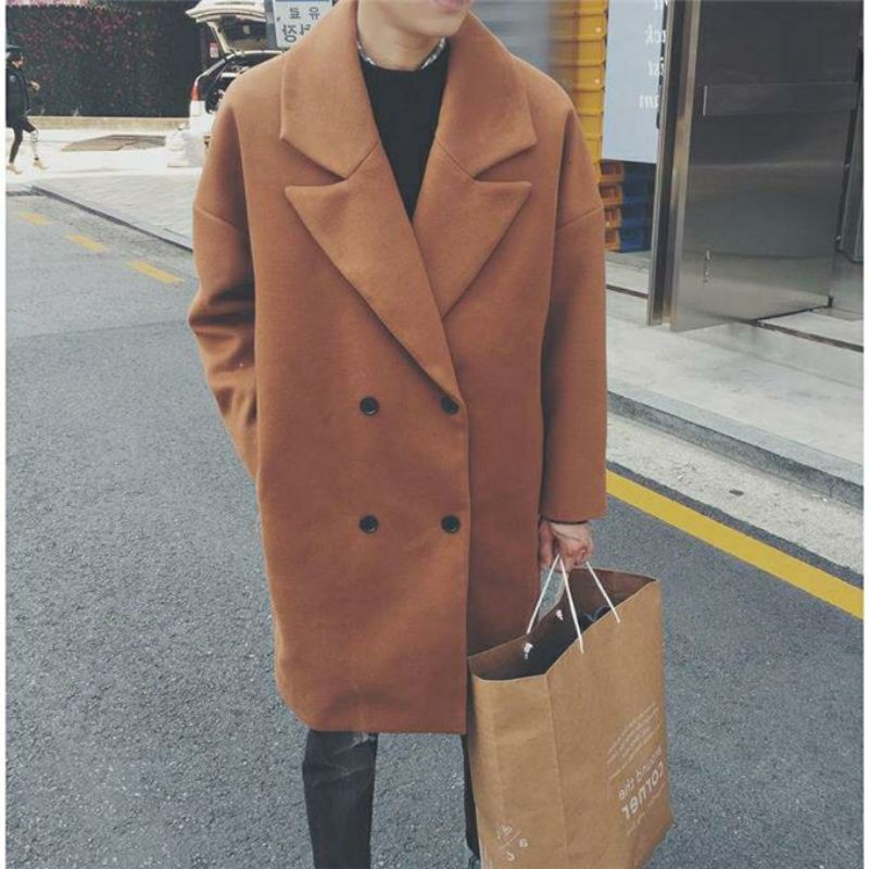 Áo Dạ Nam Dáng Dài (sẵn M, L, XL) | BigBuy360 - bigbuy360.vn