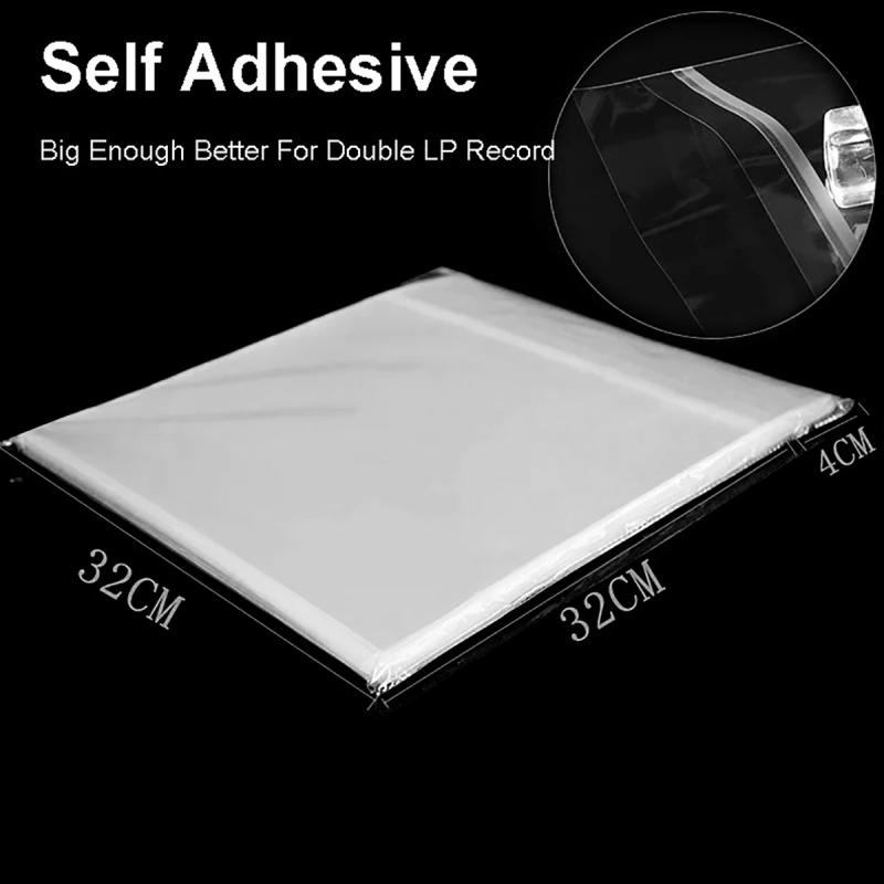 Bộ 50 Vỏ Bọc Bảo Vệ Cho Máy Quay Đĩa Than LP Vinyl