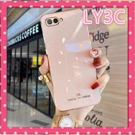 Ốp Điện Thoại Silicone Mềm Mạ Điện LY3C Cho iPhone 7 plus / 8 plus / 7 / 8 / se 2020 / 6 / 6s plus / x / xs max / xr