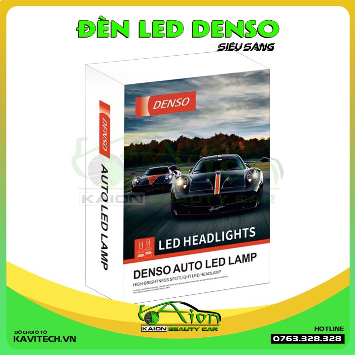 Bóng đèn LED ô tô Denso H1 H4 H7 H11 9005 9006