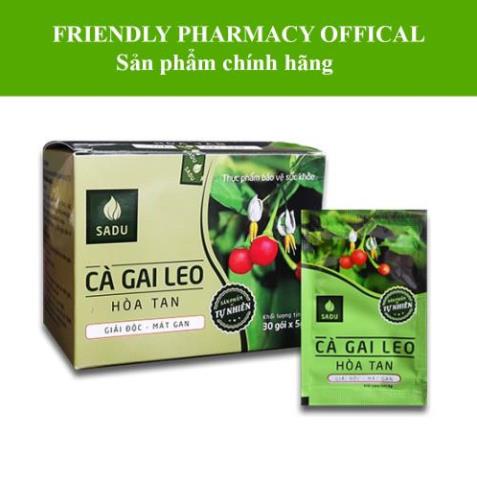 Cà gai leo Hoà Tan Sadu -  Hỗ trợ tăng cường chức nang gan, bảo vệ gan