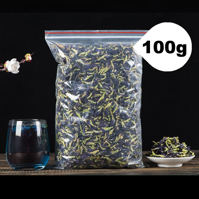 100gr Trà Hoa Đậu Biếc Đà Lạt sấy khô