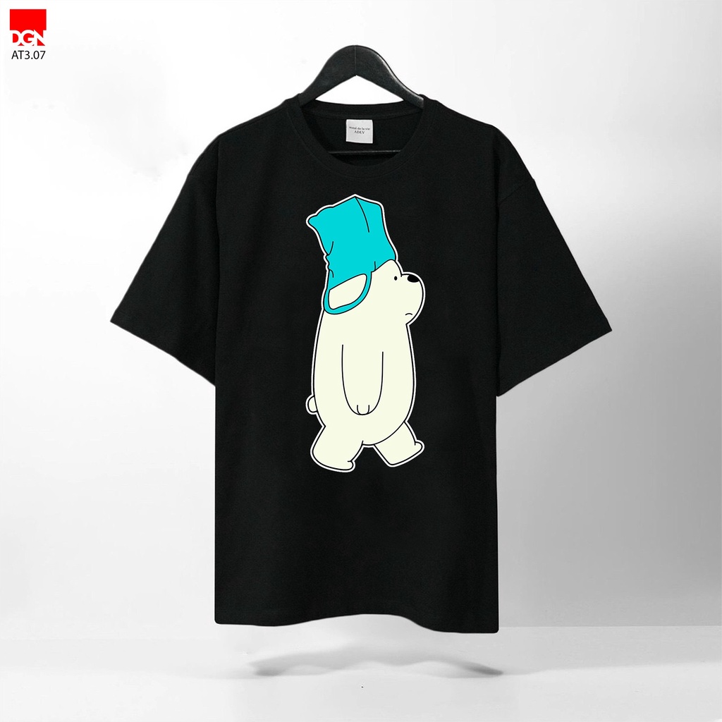 ÁO THUN UNISEX HÌNH GẤU, AT3.07