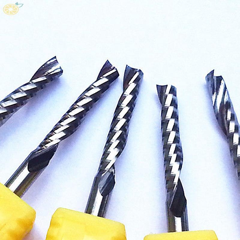 Bộ 10 mũi phay sáo đơn dạng xoắn ốc