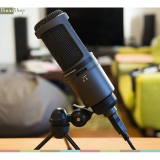 Micro Condenser USB cho Streamer Audio Technica AT2020USB+