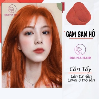 Màu Nhuộm Cam San Hô Dkumahair.vn