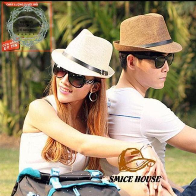 NÓN PHỚT CÓI ĐI BIỂN VÀNH NHỎ ĐAI DA DÀNH CHO CẢ NAM VÀ NỮ