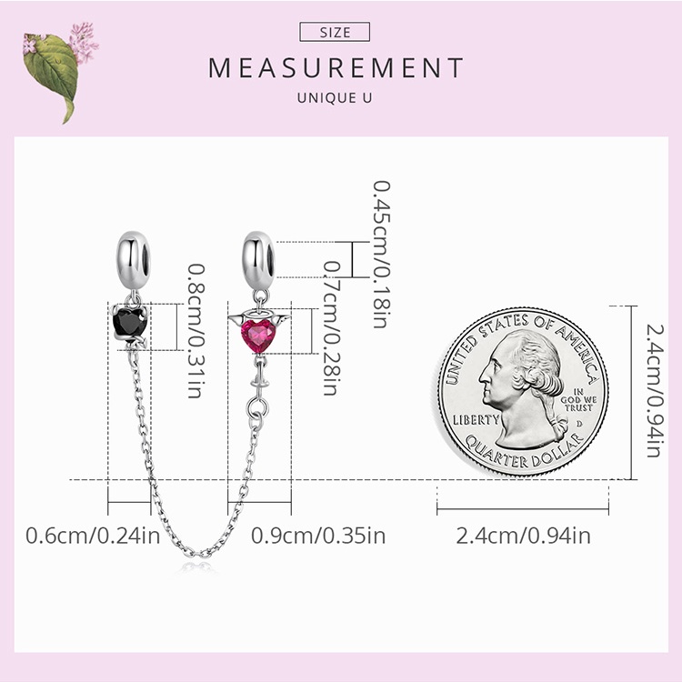 Mặt dây chuyền Bamoer bằng bạc 925 nhiều mẫu mã thời trang cho nữ