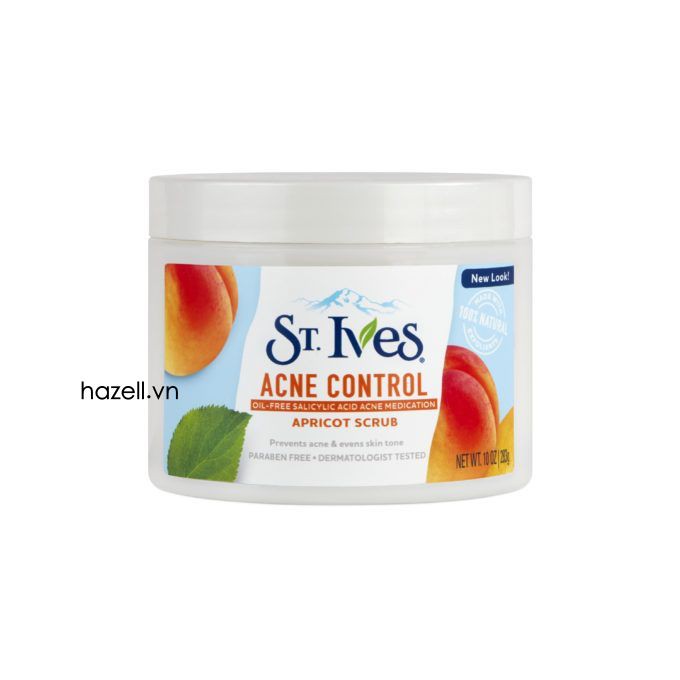 Tẩy Da Chết Body ST.Ives Acne Control Apricot Scrub