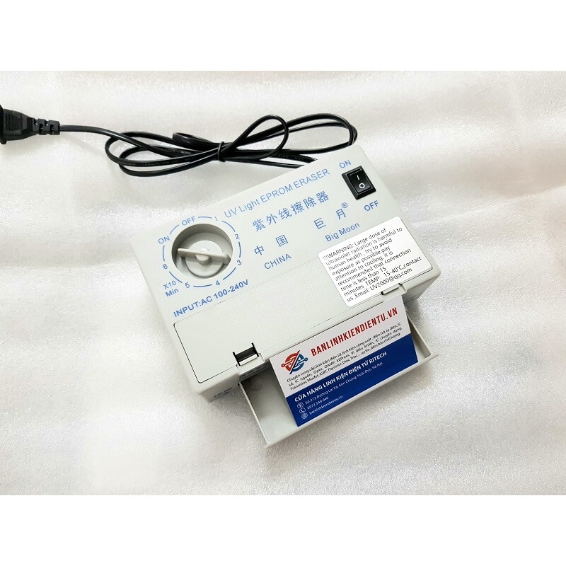 Máy xóa Rom, thiết bị xóa Eprom, EEprom bằng tia UV, UV Light EPROM ERASER