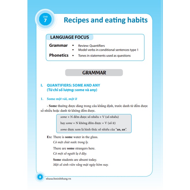 Sách - Chinh phục ngữ pháp và bài tập tiếng Anh lớp 9 - Tập 2 (tái bản 02)