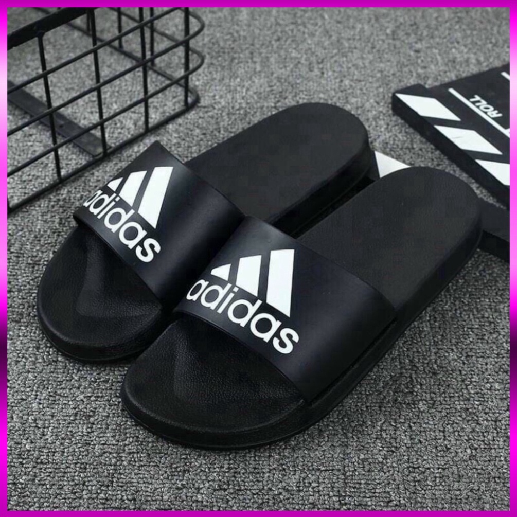 Dép nam quai ngang ADIDAS, dép Puma Das cao su thời trang hàng đẹp full box