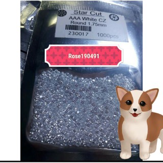 Combo 50 viên đá 1.8 đá nữ trang cao cấp cubic zirconia