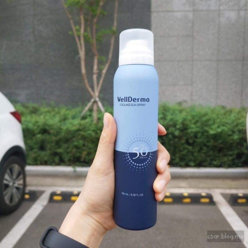 Xịt Chống Nắng Wellderma Hàn Quốc
