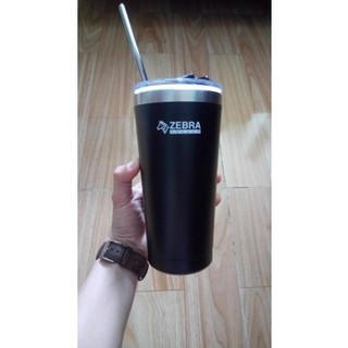 Ly giữ nhiệt Polar Zebra 580ml + tặng Túi và Bộ ống hút inox - 112701