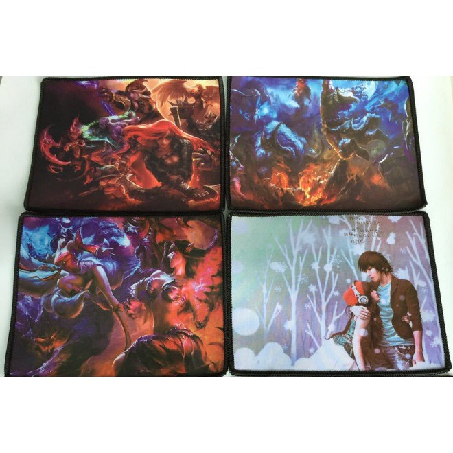 Tấm Lót Chuột 25x30 cm ,bàn di chuột Đủ Mẫu game ,hoạt hình ,phong cảnh ,anime