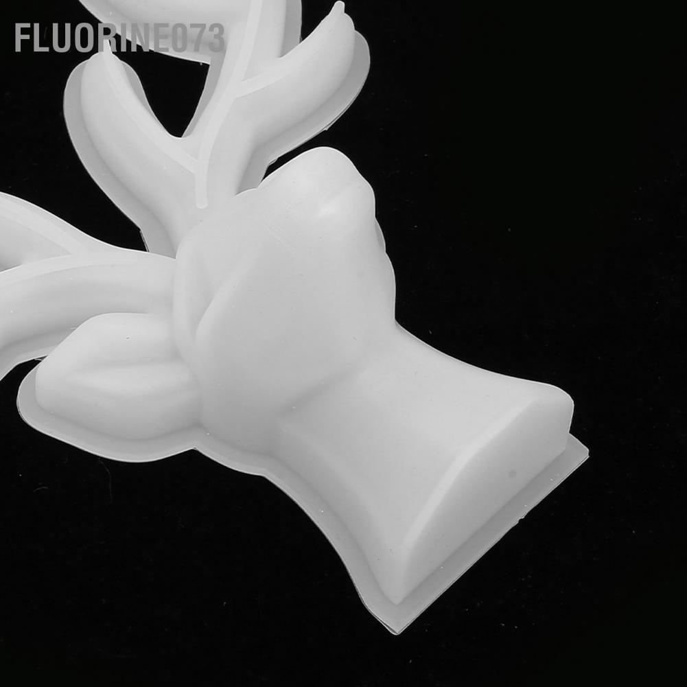 [Hàng mới về] Khuôn silicon hình con nai có thể tái sử dụng dùng đúc nhựa epoxy DIY có bảng dành cho thẩm mỹ viện