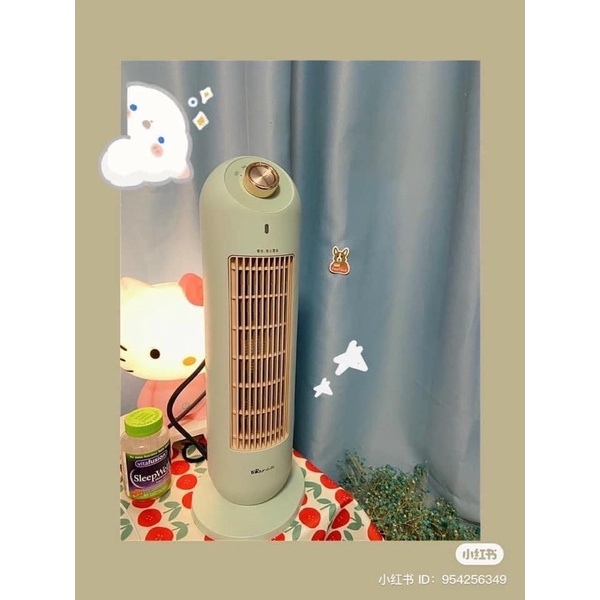 Máy sưởi-Quạt sưởi đứng Bear có thể xoay 90 độ,an toàn cho gia đình mùa Đông lạnh giá-Bảo hành 12 tháng