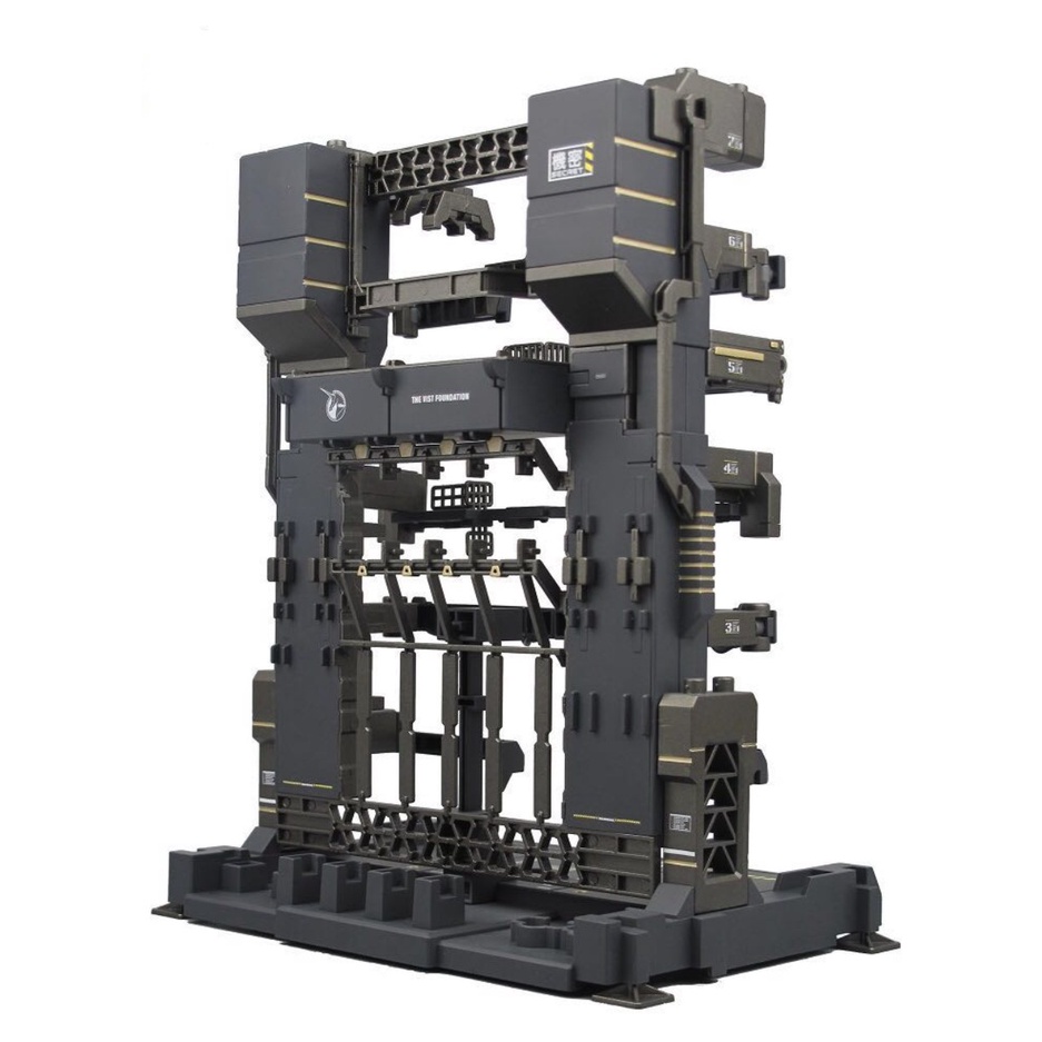 Phụ kiện đế giá đỡ mô hình action base Cage rack display Hangar cho MG 1/100