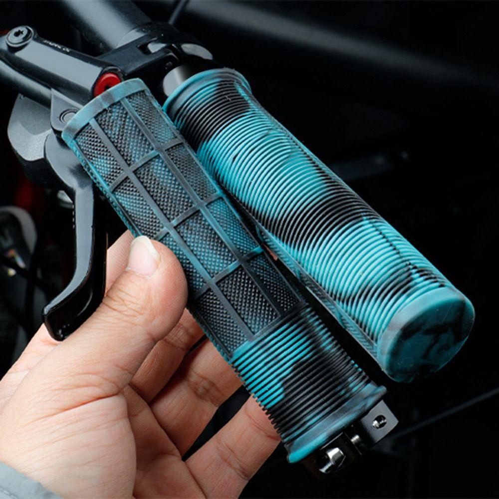 1 Cặp Tay Nắm Xe Đạp Leo Núi Bằng Nhôm Có Khóa