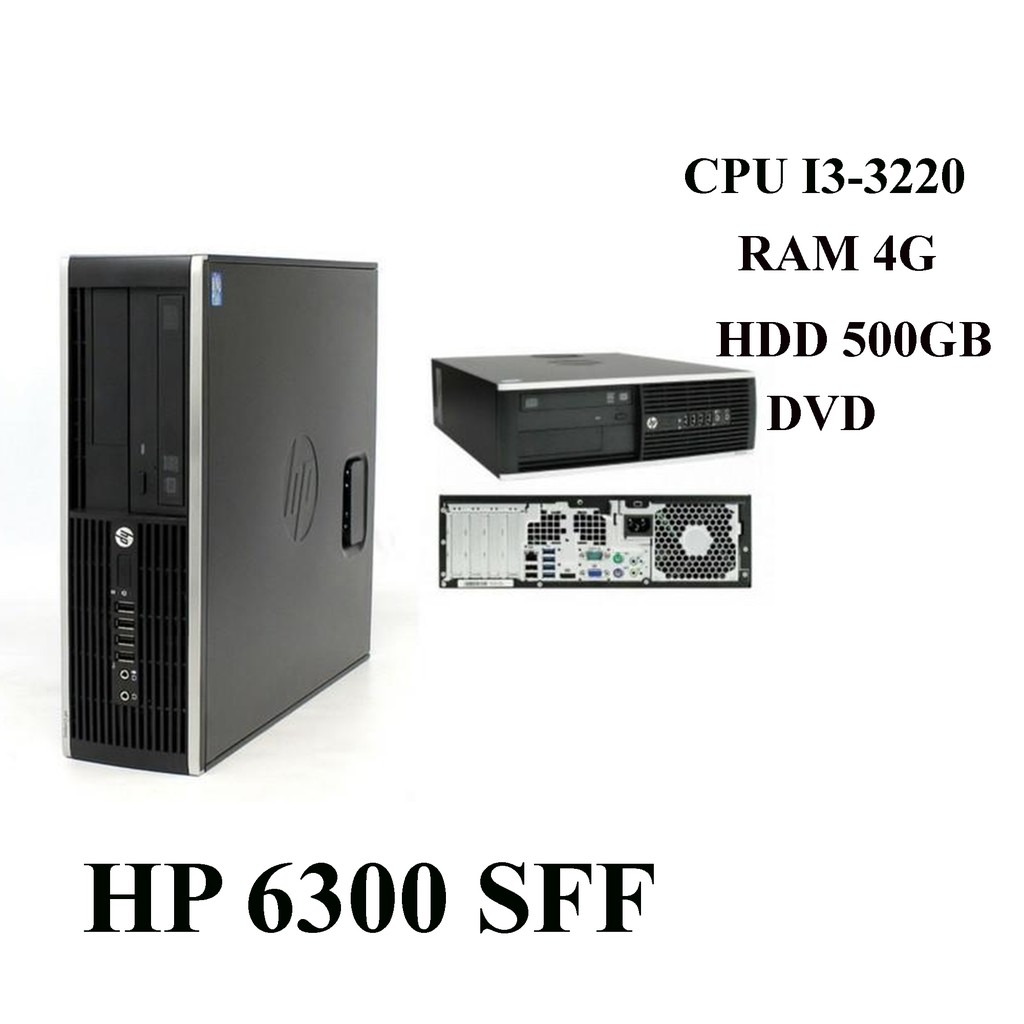 Máy tính để bàn HP 6300 i3 -3220/ i5-3570 / G840, Ram 4G,HDD 500GB - HP 600G1-ProDesk