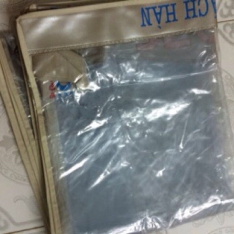 Túi đệm, túi bọc đệm [Nilon dày] (bọc cất nệm) dùng cho đệm gấp 3 - đủ kích thước, chất nilon dày có khoá kéo 2 chiều
