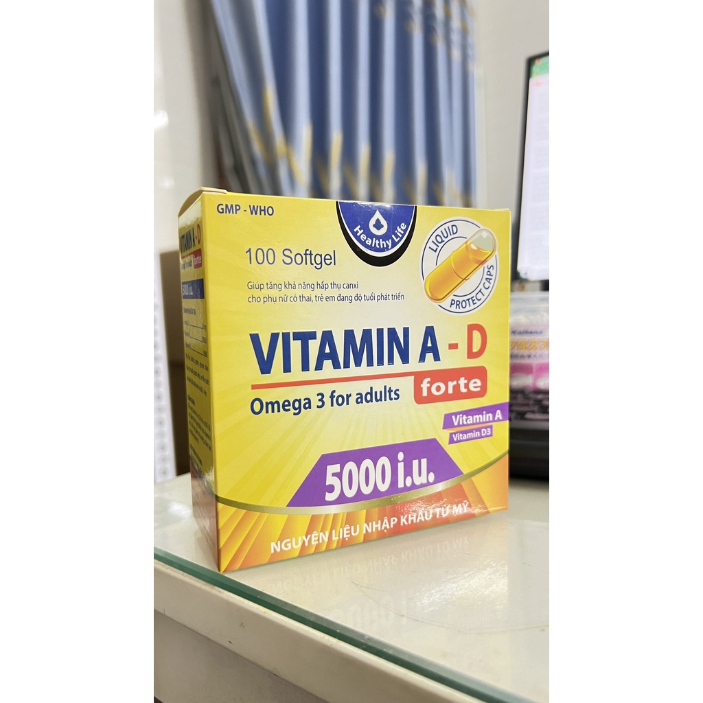 Viên uống vitamin AD giảm còi xương chậm mọc răng chậm lớn tăng cường thị lực.suckhoechomoinha