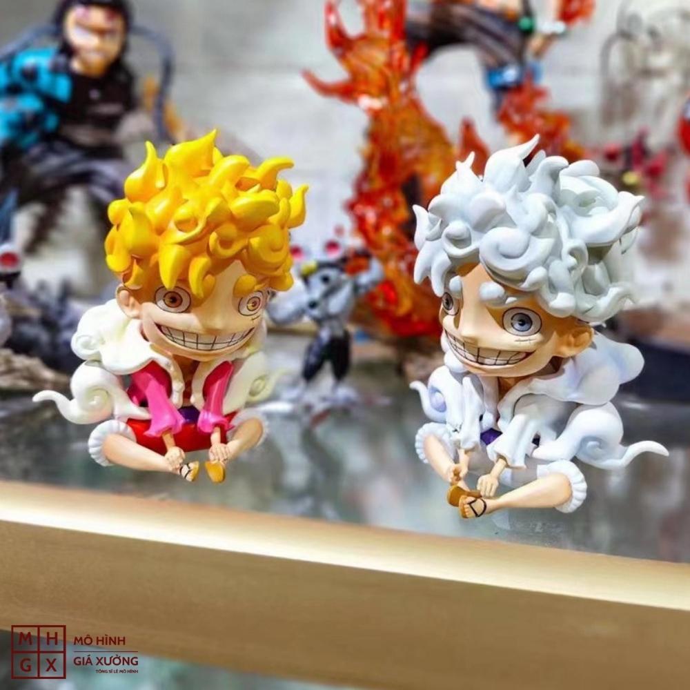 Mô hình Luffy One Piece gear 5 nika chibi màu cam cao 12.5cm - siêu dễ thương - mô hình giá xưởng