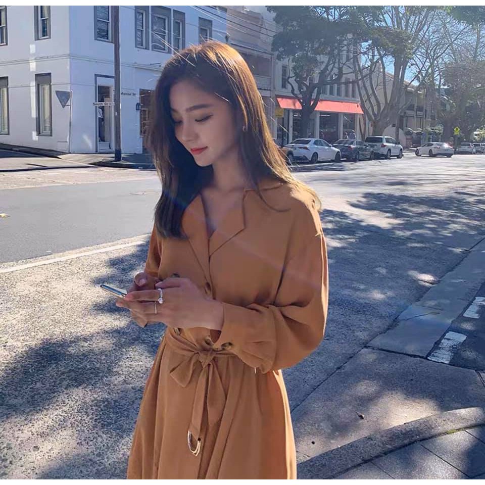 Váy sơ mi công sở Hstyle OM80555