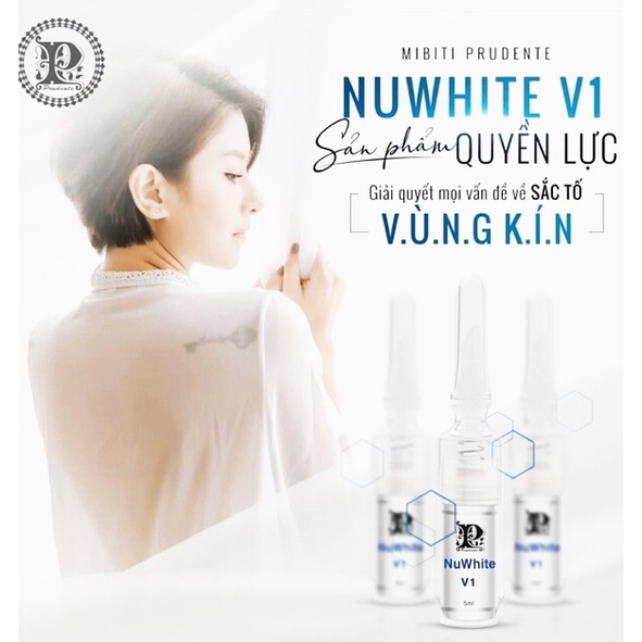 Kem Làm Hồng Vùng Kín Nuwhite V1 Mibiti Prudente 5ml - Hàng nội địa USA